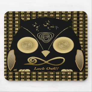 Luck Owl! eXi Mouse Pad
