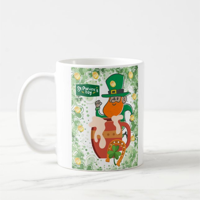 luck to the irish coffee mug (Left)