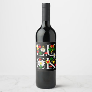 Luck Wine Label