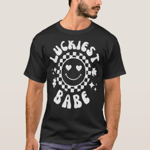 Luckiest Babe Lets Get Lucked Up Bachelorette Matc T-Shirt