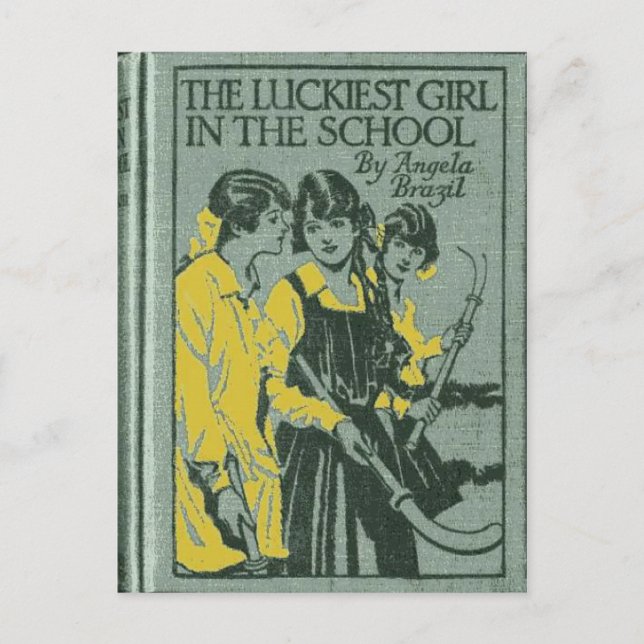 Luckiest Girl in School Postcard (Front)