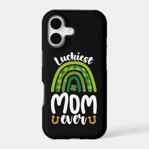 Luckiest Mom Ever Family St Patrick's Day
