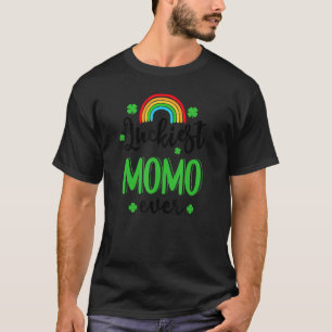 Luckiest Momo Ever St.Patrick's Day Rainbow C T-Shirt