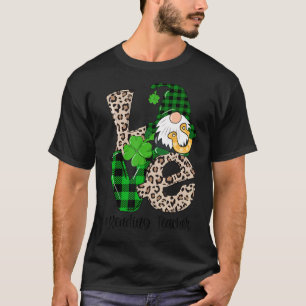 Luckiest Reading Teacher Funny St Patricks Day T-Shirt