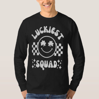 Luckiest Squad Lets Get Lucked Up Bachelorette Ret T-Shirt