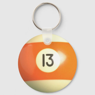 Lucky 13 keychain