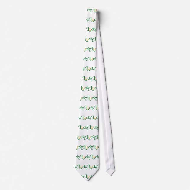 Lucky-1 Tie (Front)