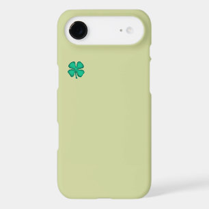 Lucky 4 Leaf Irish Clover green iPhone 17 Air case