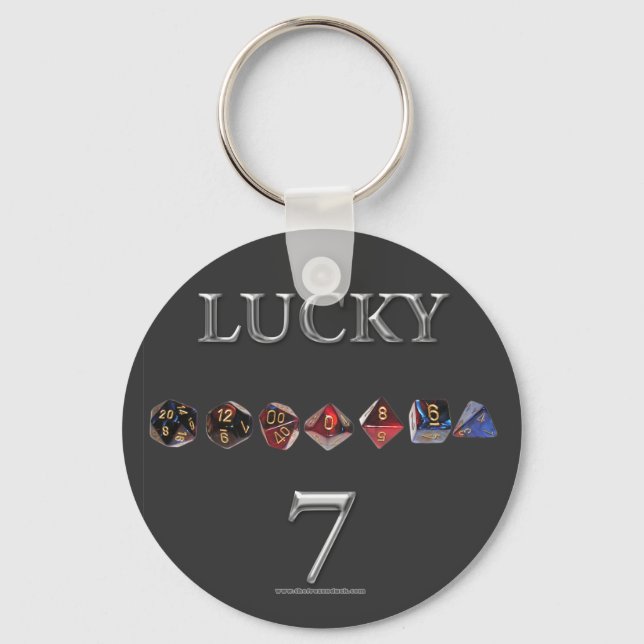 Lucky 7 keychain (Front)