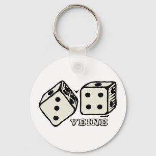 Lucky 7 keychain