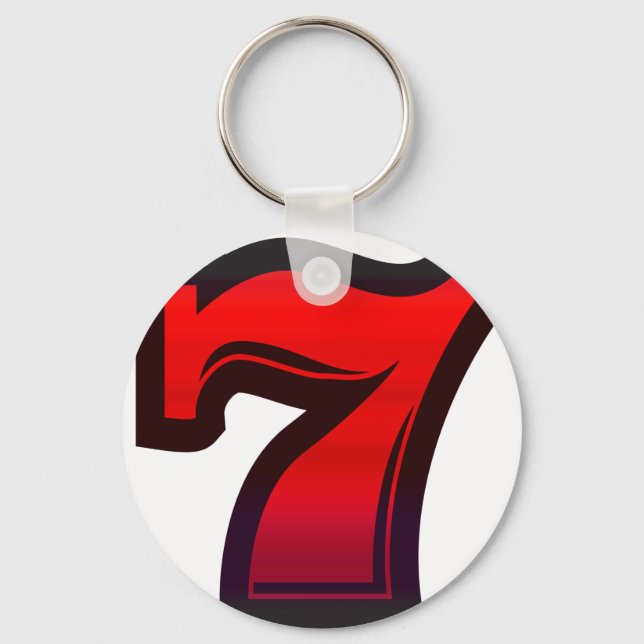 Lucky 7s keychain (Front)