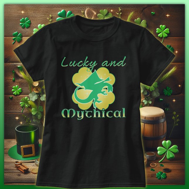 Lucky and Mythical Clover T-Shirt (Creator Uploaded)
