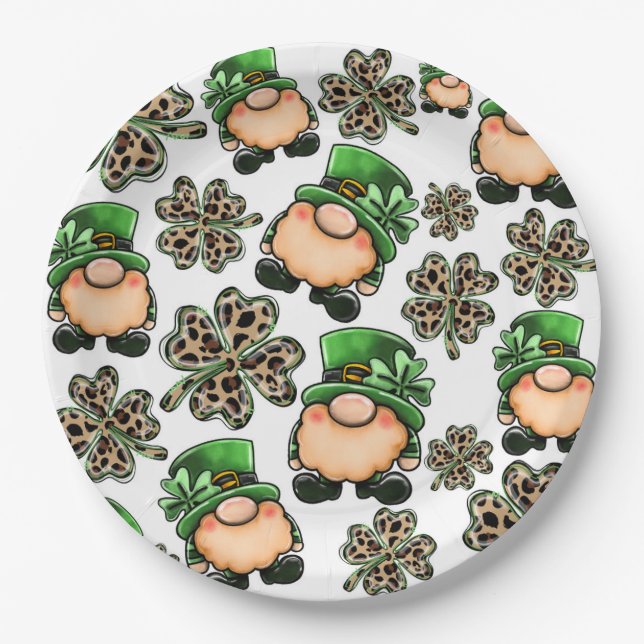 Lucky And Wild Paper Plate (Front)