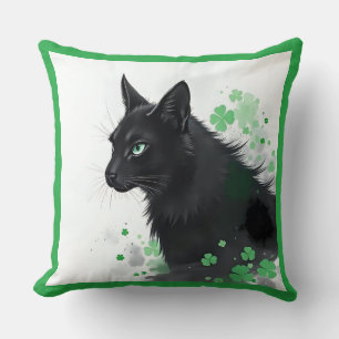 Lucky Animals in Disguise - St. Patrick’s Day Fun Throw Pillow
