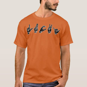 LUCKY ASL Sign Language Design Classic TShirt