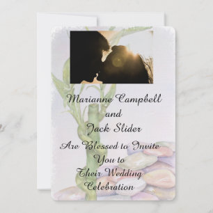 LUCKY BAMBOO FAIRE-PART DE MARIAGE PERSONNALISABLE