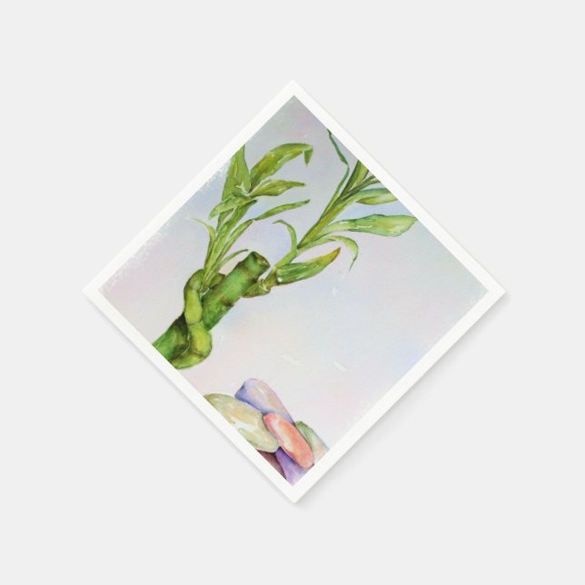 LUCKY BAMBOO PAPER NAPKINS (Corner)