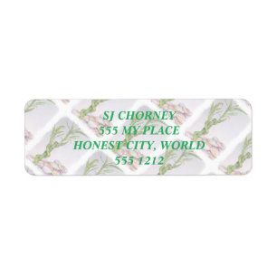 LUCKY BAMBOO RETURN ADDRESS LABELS