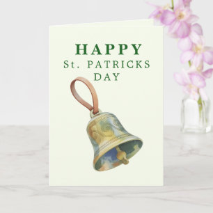 Lucky Bell Celtic St Patricks Day Card