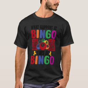 Lucky Bingo   Women Men Lucky Bingo   Gambler T-Shirt