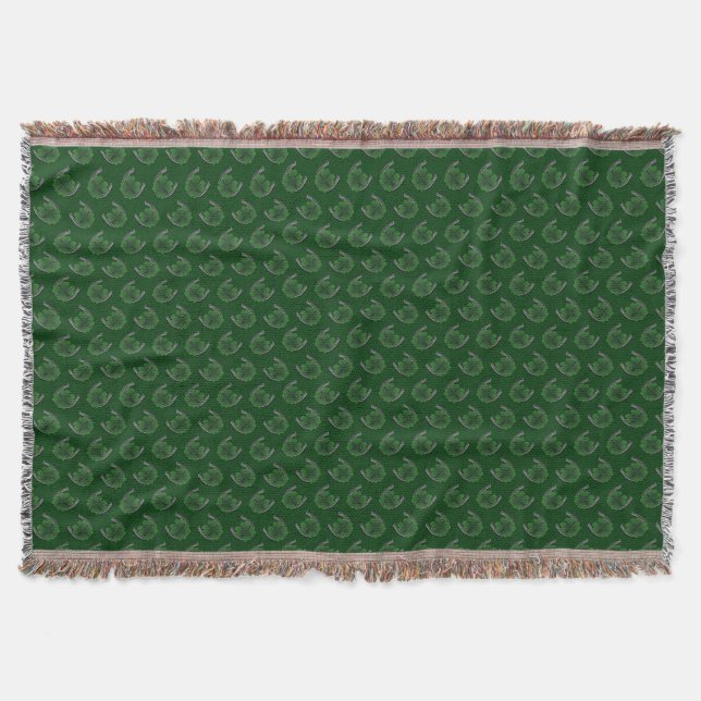 Lucky Blanket St Patrick's Good Luck Throw Blanket (Front)