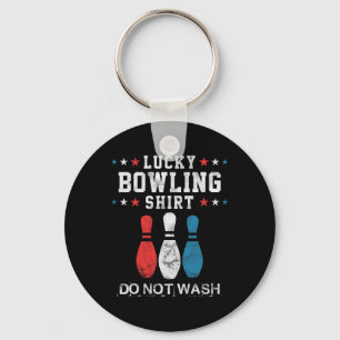 Lucky Bowling Gift For Men Husbynd Dad Or Boys  Keychain
