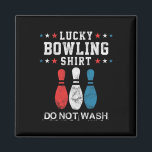 Lucky Bowling Gift For Men Husbynd Dad Or Boys  Magnet<br><div class="desc">Lucky Bowling Gift For Men Husbynd Dad Or Boys</div>