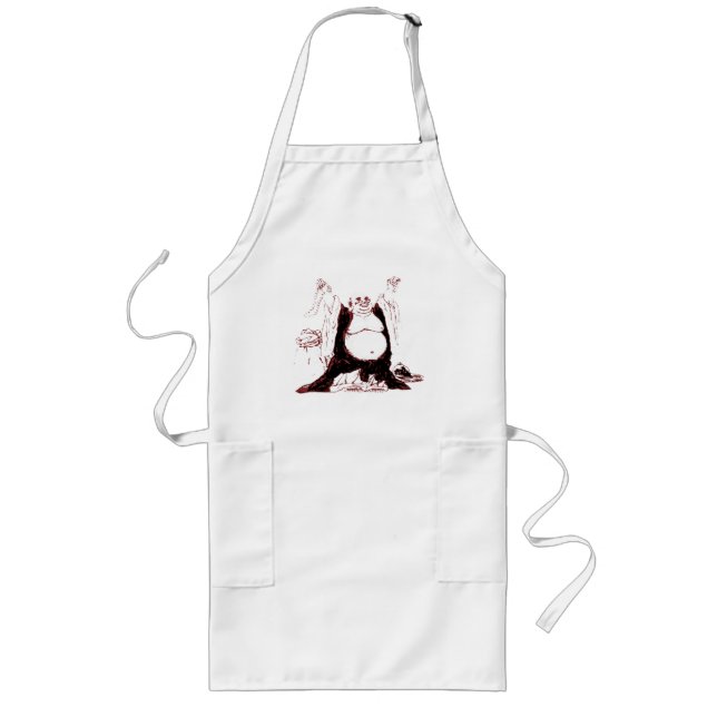 Lucky Buddha Apron (Front)