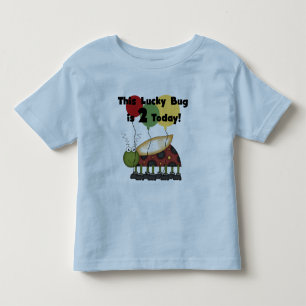 Lucky Bug 2nd Birthday T-shirts and Gifts
