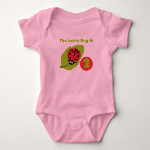 Lucky Bug 2nd Birthday T-shirts and Gifts
