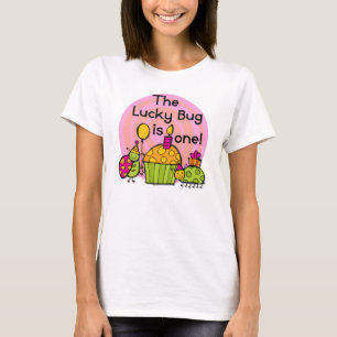 Lucky Bug Cupcake 1er Anniversaire Tshirts et cade
