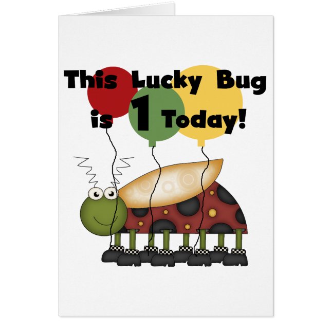 Lucky Bug est un Anniversaire Tshirts et cadeaux (Devant)