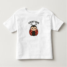 Lucky Bug Ladybug – Cute Toddler Girl T-Shirt