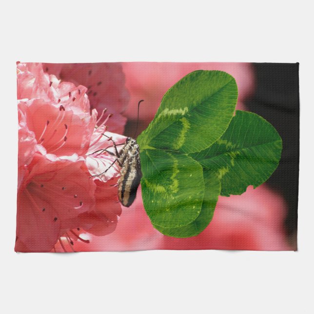 Lucky Butterfly Kitchen Towel (Horizontal)