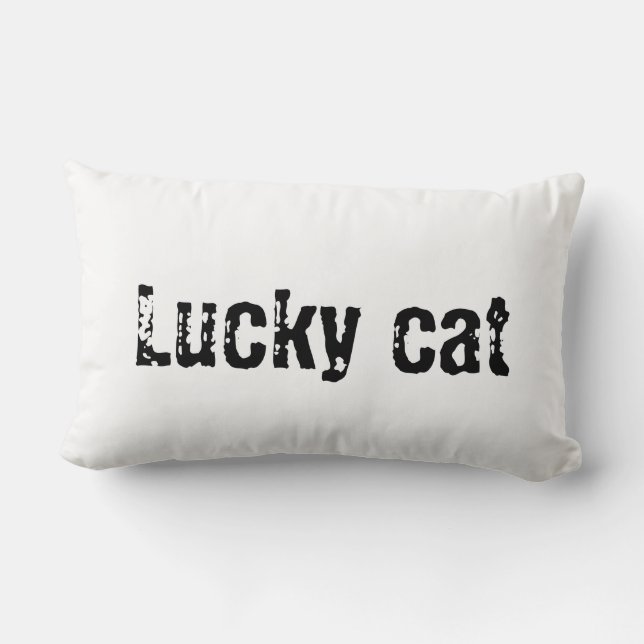 Lucky cat cushion (Back)
