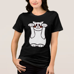 Lucky Cat - Hold ME -Pick Me UP! Tri-Blend Shirt