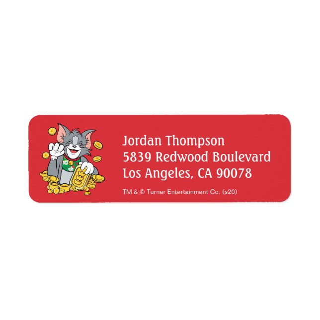 Lucky Cat Jerry Avec Sycees Or (Devant)