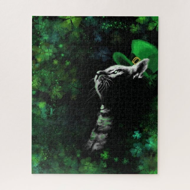 Lucky Cat Jigsaw Puzzle - Painting (Vertical)