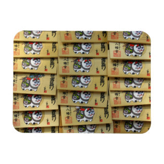 Lucky Cat Prayer Plaques: Tokyo, Japan  Magnet