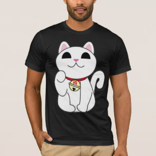 lucky cat tshirt
