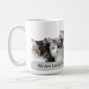 Lucky Cats Best Dad Coffee Mug