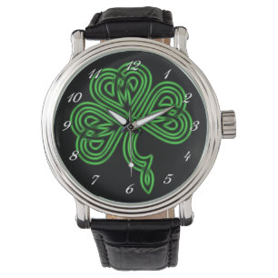 Lucky Celtic Shamrock Montre