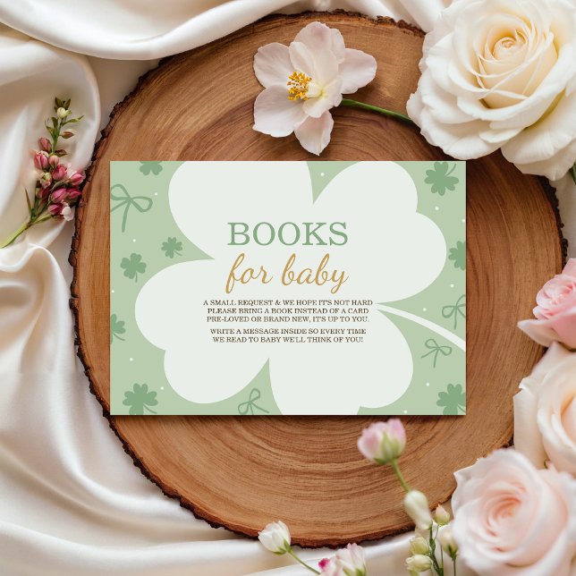 Lucky Charm Books for Baby Card (Creator Uploaded)