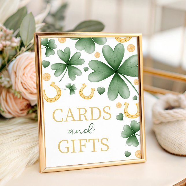 Lucky Charm Cards and Gifts Table Sign (Creator Uploaded)