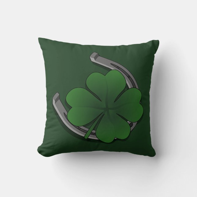 Lucky Charm Coussin Lucky Coussin St Patrick's Dec (Recto)