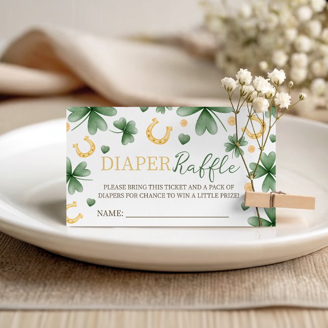 Lucky Charm Diaper Raffle Insert (Creator Uploaded)