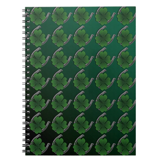 Lucky Charm Notebook Good Luck Journals Books (Front)