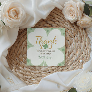Lucky Charm Shamrock Favor Tags