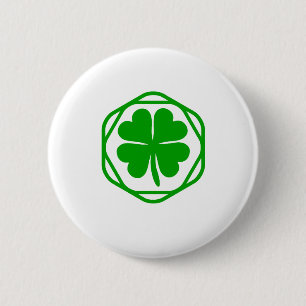 Lucky Charm St. Patrick's day 2 Inch Round Button