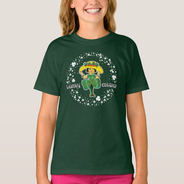 Lucky Charm. St. Patrick's Day  T-Shirt (Front)